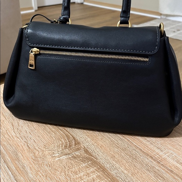 Coach Slouchy Rogue Top Handle Bag Black - Picture 4 of 12